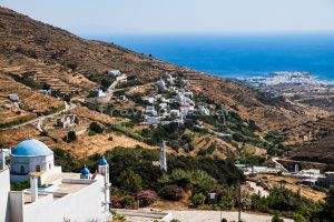 Μουντάδος Τήνου θέα Αιγαίο