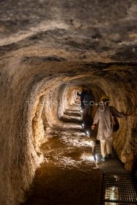 Aquädukt der Eupalinio-Mine Samos