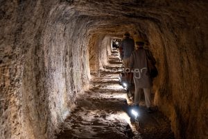 Aquädukt der Eupalinio-Mine Samos