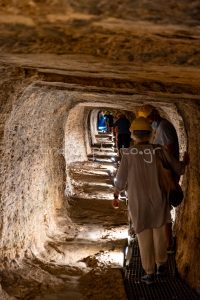 Aquädukt der Eupalinio-Mine Samos