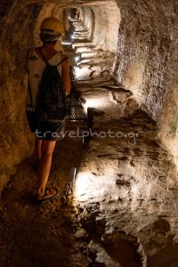 Aquädukt der Eupalinio-Mine Samos