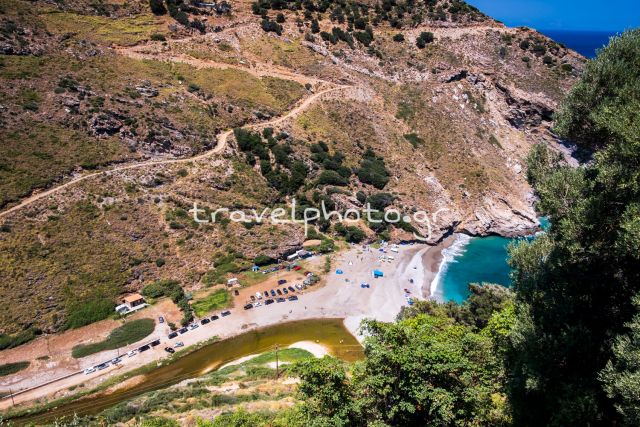 Agios Dimitrios-strand (Schinodavlia), Zuid-Evia-Egeïsche Zee