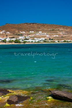 Stranden in Tinos, Cycladen